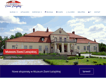 Tablet Screenshot of muzeum-lezajsk.pl